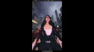 Naughty Cosplay Parody in VR, Part 1