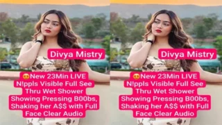 Divya Mistry New 23Min Wet Shower Live First Time – Indian porn video