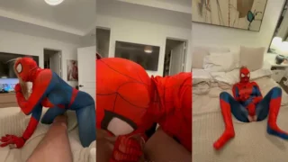 Fallonlovexo Gets Banged In Spider-Girl Outfit