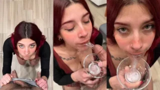 FiammiSxagain Drinks Her Man’s Juices