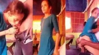Highway Pe Dhabe Me Girlfriend Ko Chair Pe Chod Diya – Indian porn video