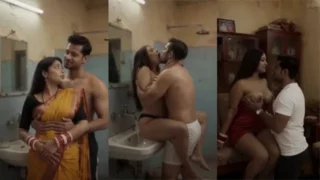 Cheating wife husband friend fucked at home – Indian porn video