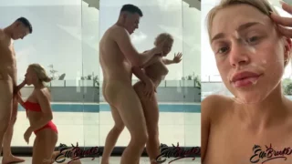 Elle Brooke Gets A Facial After Doggy Style