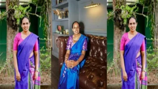 Kannada Office Aunty Affair Sex to Young Colleague – Indian porn video