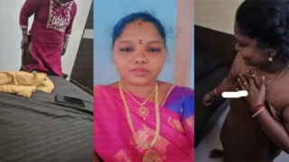 Tamil Aunty Affair Meetup Fun Threesome in Hotel – Indian porn video