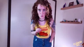 TheEleanorGee – StepSister Makes You Eat Your Cum